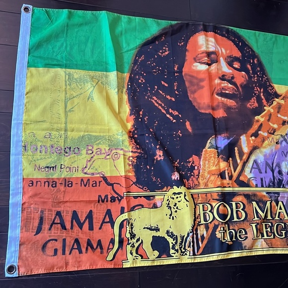 Bob Marley flag vintage - Picture 4 of 5